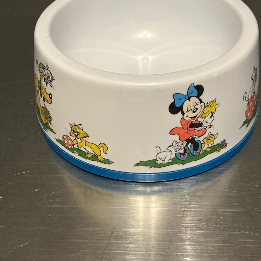 Disney Aristocats No Skid Melamine Pet Food Water Bowl Disney Pets - Picture 3 of 9